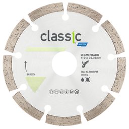 Disco de Corte Diamantado Classic Segmentado 110 x 22,23mm