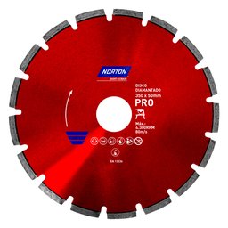 Disco de Corte Diamantado Pro Turbo 350 x 50mm