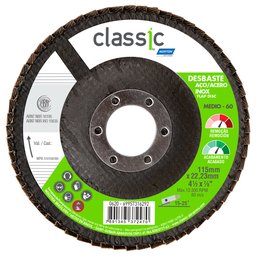 Disco Flap Classic R801 115 x 22,23mm Grão 60