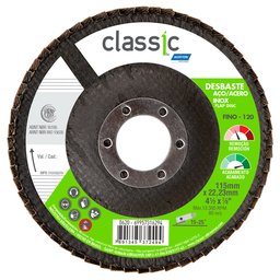Disco Flap Classic R801 115 x 22,23mm Grão 120