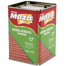 Resina Acrílica Premium Base DÁgua Cerâmica Telha 18L 