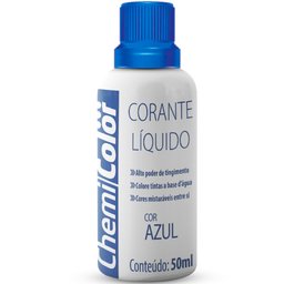 Corante Liquido Azul 50ml 