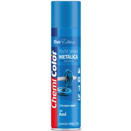 Tinta Spray Metálica Azul 400ml