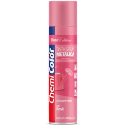 Tinta Spray Metálica Rose 400ml