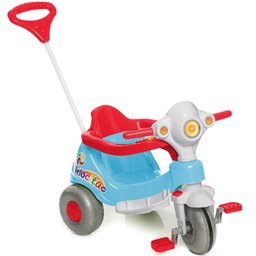 Motoca Infantil Azul e Vermelho com Pedal -CALESITA-953