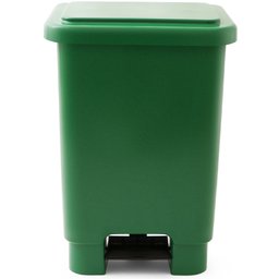 Lixeira com Pedal Verde de 100L -LAR PLASTICOS-253