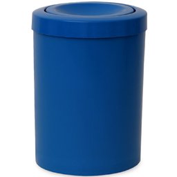 Cesto de Lixo Azul de 15L com Tampa Flip Top