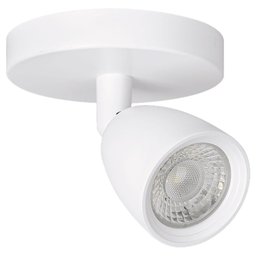 Luminária Spot Branca 1 Led 6500K 4W Bivolt 