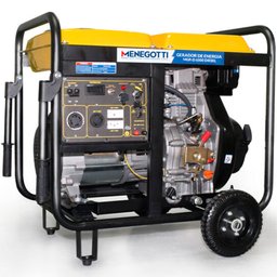 Gerador MGR-D6500 a Diesel Monofásico 6500W Bivolt 