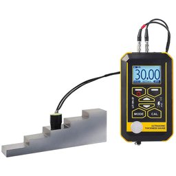 Medidor de Espessura Ultrassônico 2-300mm Sonda 2,5MHz 