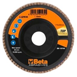 Disco Laminado Tecido Abrasivo em Zircônia 40mm com Suporte de Plástico-BETA-112400004