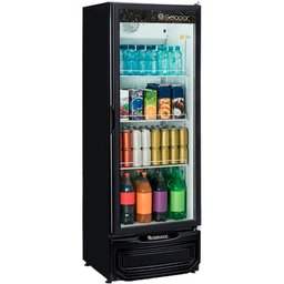 Refrigerador Vertical para Bebidas 414L 3.7kW/dia 60Hz  Com Interruptor e LED Interno