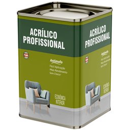 Tinta Acrílica Profissional Cromio Fosco 18L