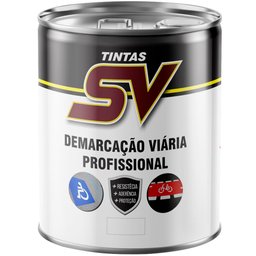 Tinta Demarcação Viária Profissional Acrílica Azul 18L 