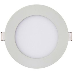 Luminária Led Branca Fria Redonda Slim 6.0K 6W 100-240V