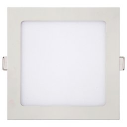 Luminária Led Branca Fria Quadrada Slim G2 6.0K 18W 100-240V