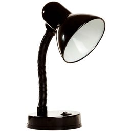 Luminária de Mesa Lumi Flex Preta E27 40W