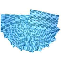 Pano Multiuso Alta Absorção Azul 30 x 50cm com 10 Unidades-RAYCO-14956