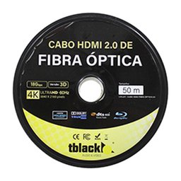 Cabo HDMI Fibra Optica 2.0 50M