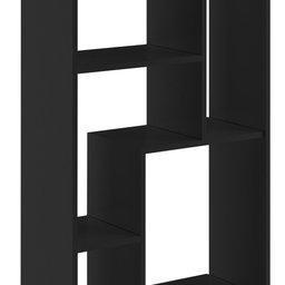 Estante Decorativa Lótus Preta 1,83M MULTIVISAO-3694 - Imagem 4