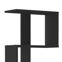 Estante Decorativa Suspensa New Life Preta 1,83M MULTIVISAO-4540 - Imagem 2