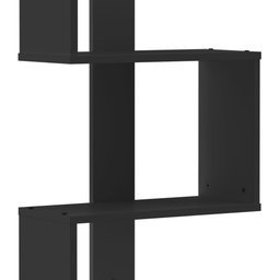 Estante Decorativa Suspensa New Life Preta 1,83M MULTIVISAO-4540 - Imagem 4