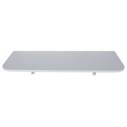 Mesa com Suporte Dobrável em MDP Branco 