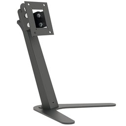 Suporte de Mesa Preto Triarticulado com Inclinação para Monitor de 10 a 24 Pol.