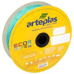 Corda Eco Rope Verde 6mm com 150M