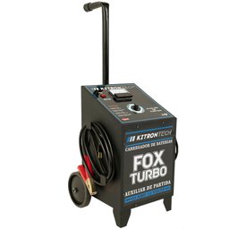 Carregador de Bateria 60A Bivolt para Fox Turbo com Auxiliar de Partida