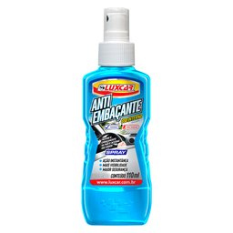 Anti Embaçante Spray Luxcar Azul para Vidros 110ml