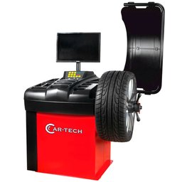 Balanceadora de Rodas Motorizada CT-497 L 10 a 24 Pol. com Monitor e Laser Point Monofásica