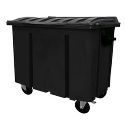 Container de Lixo Preto 700 Litros 