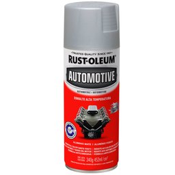 Tinta Spray Automotive Alta Temperatura Alumínio Fosco 452ml