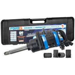 Chave Parafusadeira de Impacto 1 Pol. 4200Nm com Gatilho Interno Maleta e 4 Soquetes