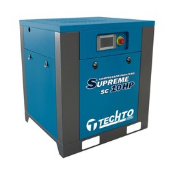 Compressor Parafuso 10hp 10bar Supreme SC 10HP 220V Trifásico