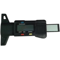 Medidor de Profundidade Digital Preto 25mm