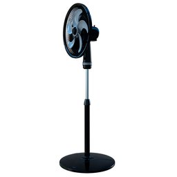 Ventilador Rajada Turbo W130 50cm 130W 3 em 1 Coluna Mesa e Parede 5 Pás 3 Velocidades Preto 