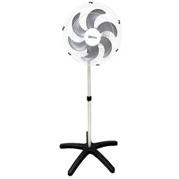 Ventilador de Coluna Branco 50cm 200W Bivolt com Grade Plástica