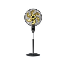 Ventilador De Coluna Mallory Chronos 40cm Preto E Dourado - 220v