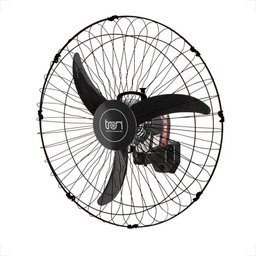 Ventilador de Parede Tron 50cm Oscilante 140W Preto Bivolt