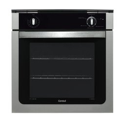 Forno de Embutir a Gás Consul Inox Prata 78 Litros 220V