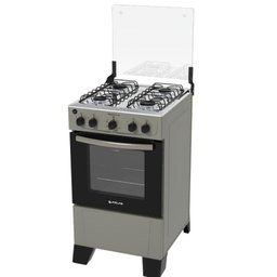 Fogão 4 Bocas Atlas Titanium Automático E Mesa Inox