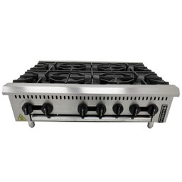 Fogão a Gás Mesa Prime com 6 Queimadores PFI06G-ME