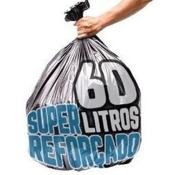 Saco De Lixo 60lts Boca Larga Super Reforçado C/5 Kg-HIGIPACK-294431