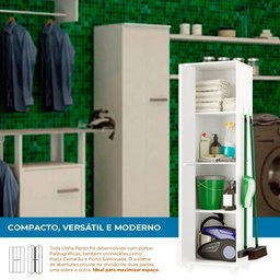 Armário Organizador Multiuso Small Panto Branco MULTIVISAO-4833 - Imagem 4