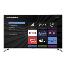 Smart Tv 50” Philco PTV50G7PR2CSB 4K Roku Tv Led Dolby Audio Bivolt