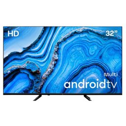 Smart Tv Tl062m 32 Polegadas Multi Hd Android Preto Multilaser Preto Bivolt