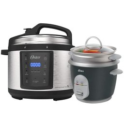 Kit Panela De Pressão e Panela Elétrica De Arroz Oster 127v