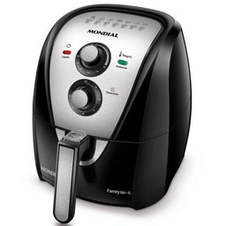 Fritadeira Elétrica Mondial Air Fryer 4 Litros Afn-40 Preto/inox 110v